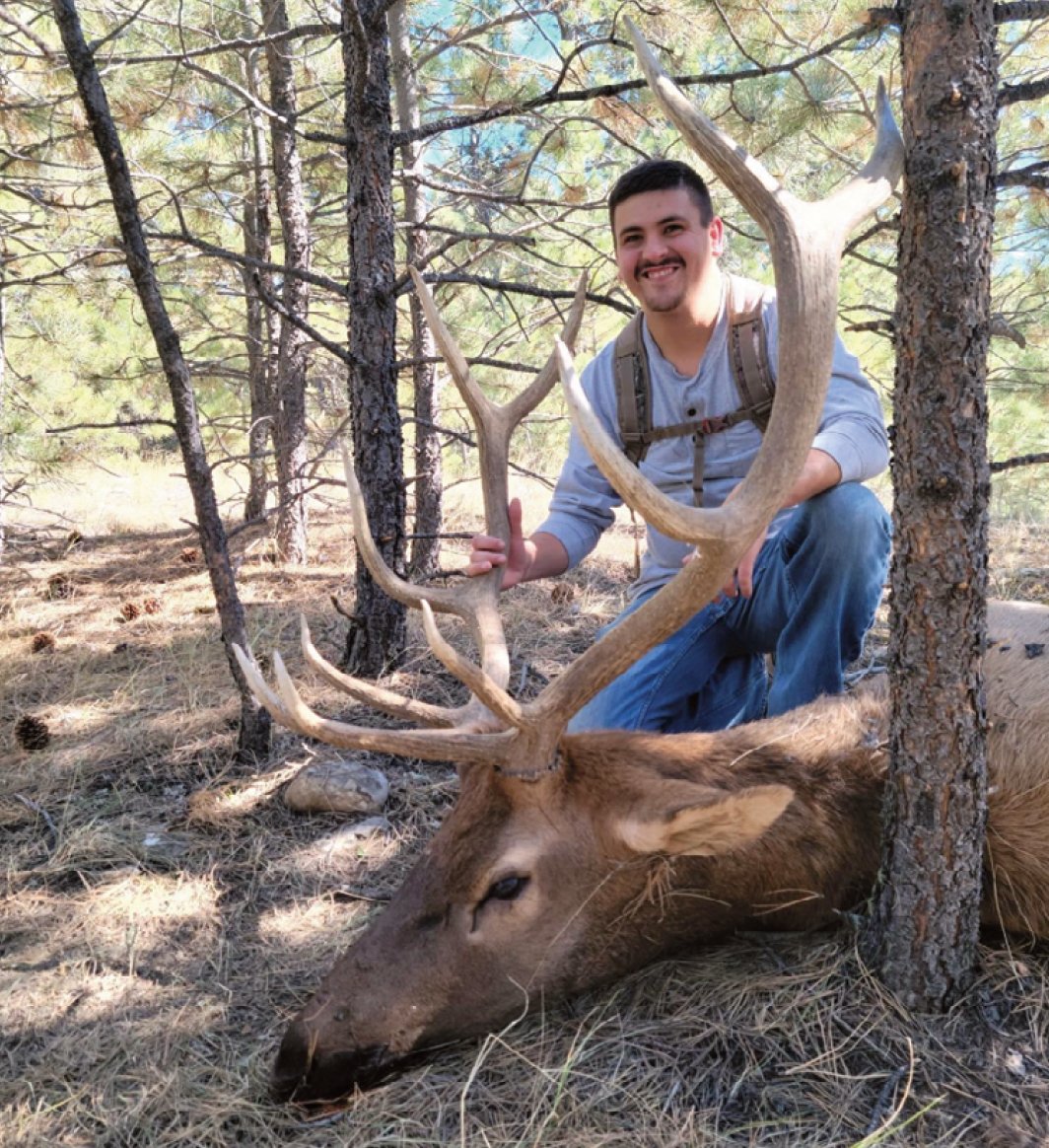 Hunter Luke of Kemper County harvested a 275-pound Elk on Sept. 19, 2021 on a hunting trip to Montana.